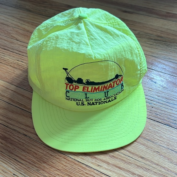 Vintage Top Eliminator Club Snapback / 80s / 90s / Neon / U,S Nationals - Picture 2 of 8